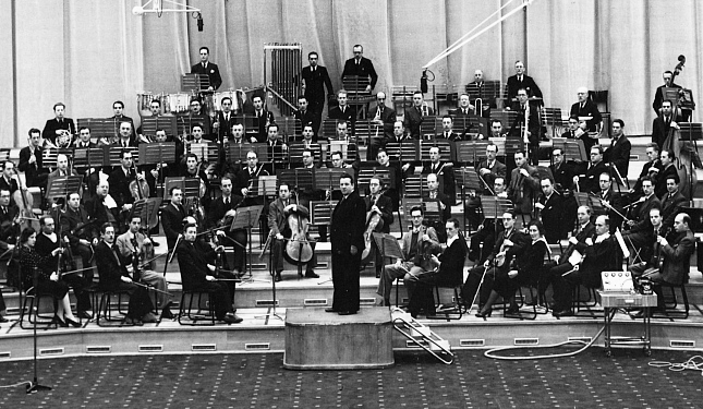 orkest met Franz André